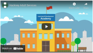 Adult Social Care learning academy animation video