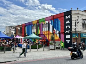 Ridley Road Market entrance makeover